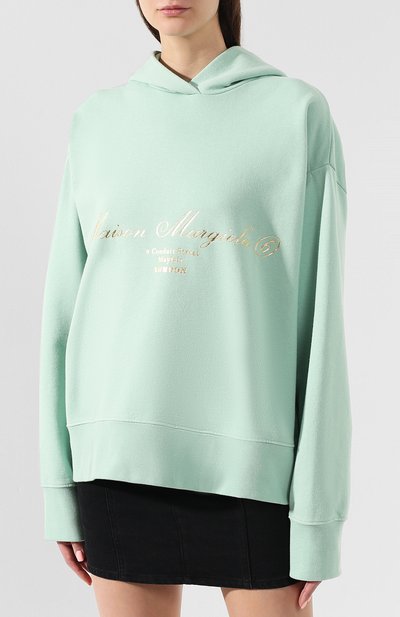 Хлопковое худи MM6, арт. S62GU0004/S25424, фото 3