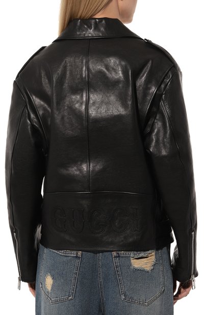 Кожаная куртка GUCCI, арт. 738809/XNAWF, фото 4