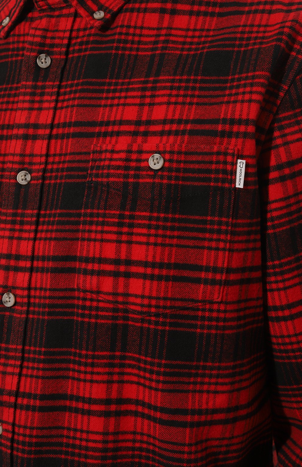 Хлопковая рубашка WOOLRICH, арт. CFW0SI0090MRUT3104, фото 5