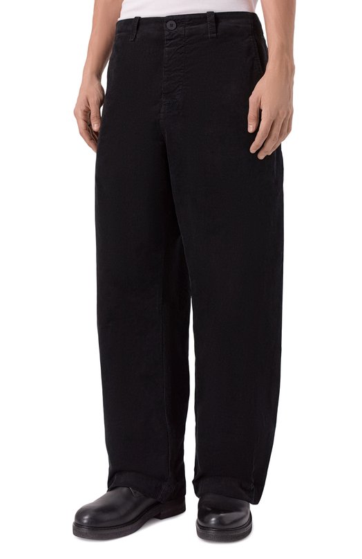 Хлопковые брюки Transit CFUTRBC125 Чёрный  CFUTRBC125 Фото 3