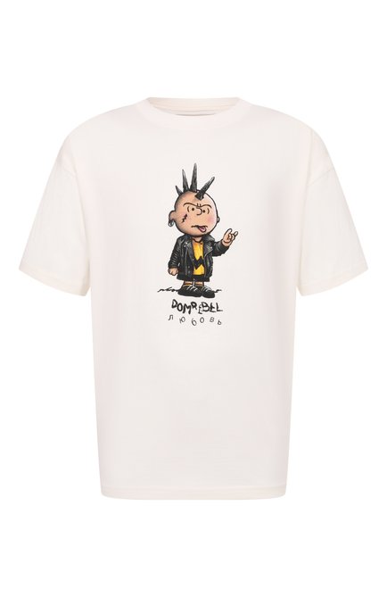 Мужская хлопковая футболка DOMREBEL белого цвета, арт. M CHUCKER/TSHIRT | Фото 1 (Драгоценные камни: Проставлено; Материал внешний: Хлопок; Рукава: Короткие; Длина (для топов): Стандартные; Материал сплава: Проставлено)