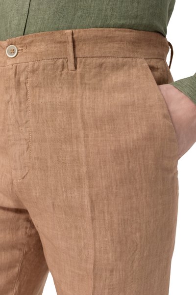 Льняные брюки 120% LINO, арт. 32ALIM2411/0253/S00, фото 5
