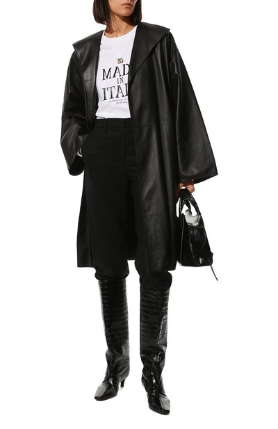 Хлопковый свитшот DOLCE & GABBANA белого цвета по цене 72750 руб., арт. F9L05Z/G7C5I, фото 2 Хлопковый свитшот DOLCE & GABBANA, арт. F9L05Z/G7C5I, фото 2