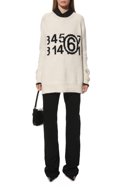 Хлопковый свитер MM6, арт. S52GP0144/S18190, фото 2