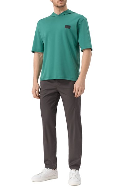 Хлопковая футболка STEFANO RICCI, арт. MNH5104210/LUXT, фото 2