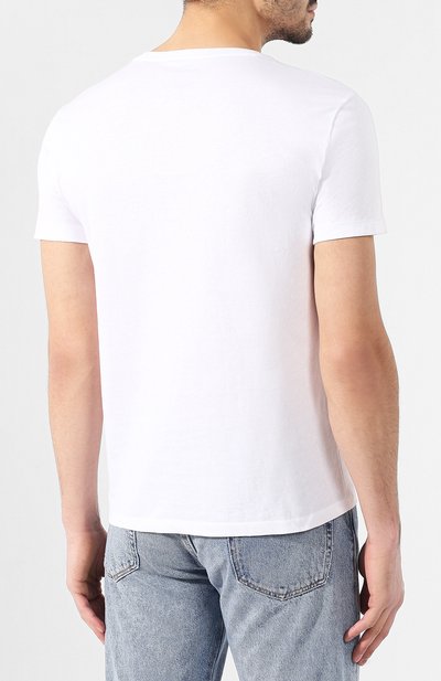 Хлопковая футболка POLO RALPH LAUREN, арт. 710740968, фото 4