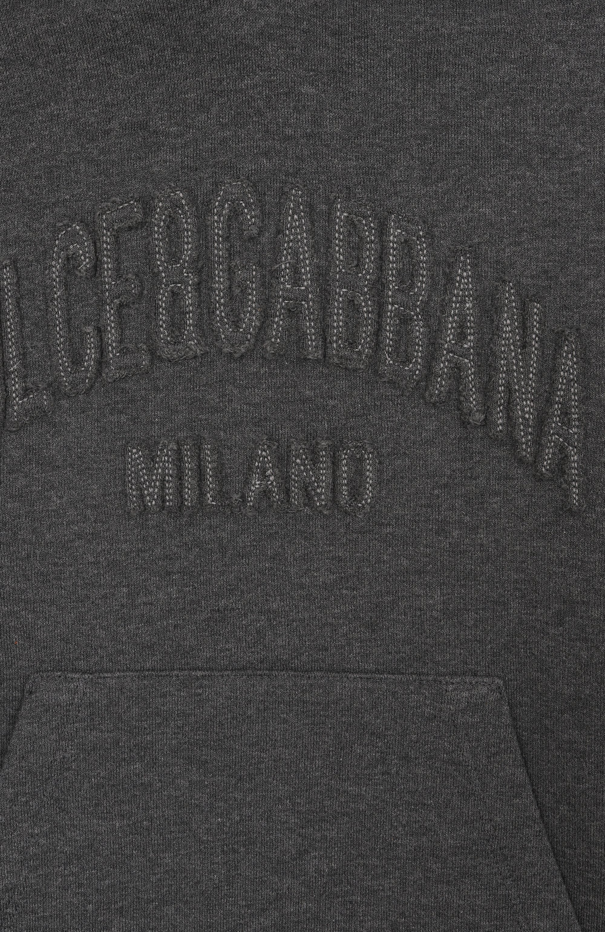 Хлопковое худи DOLCE & GABBANA, арт. L4JWMD/G7PDS/8-12+, фото 3