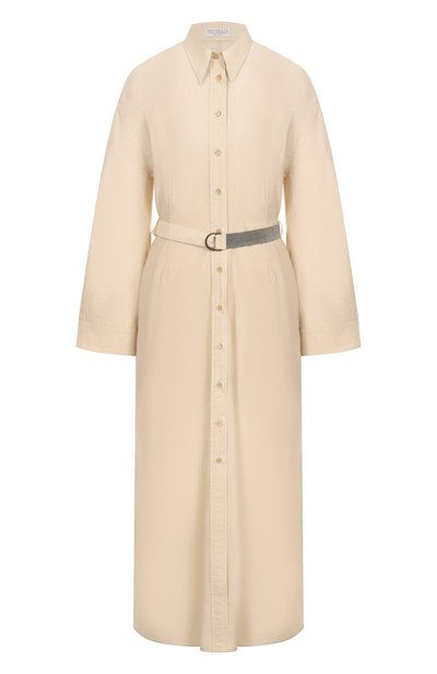 Женское хлопковое платье BRUNELLO CUCINELLI, арт. M0F79AHB46