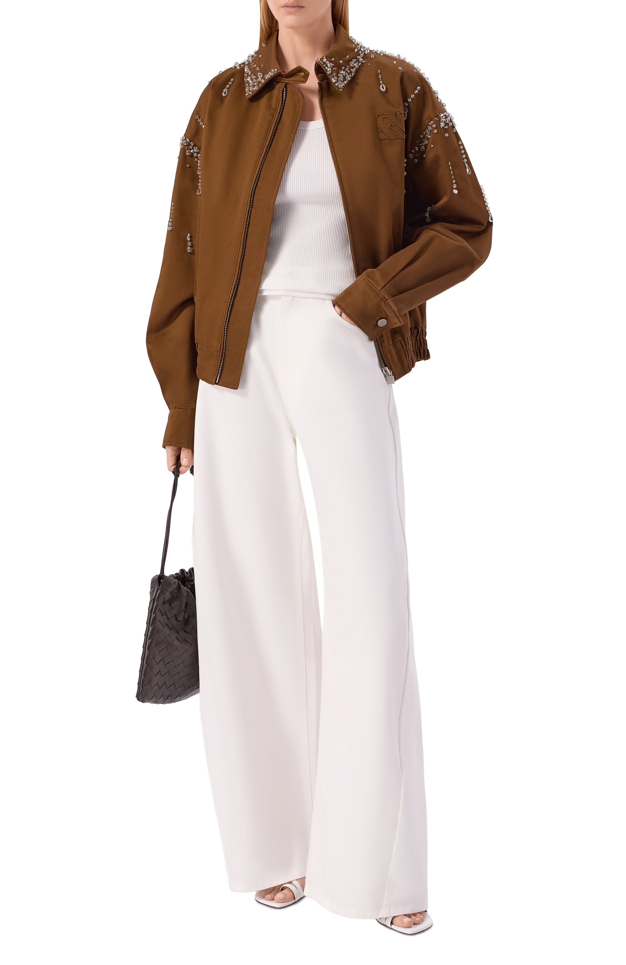 Хлопковый бомбер GIUSEPPE DI MORABITO, арт. 06PSB0365R 16310, фото 2