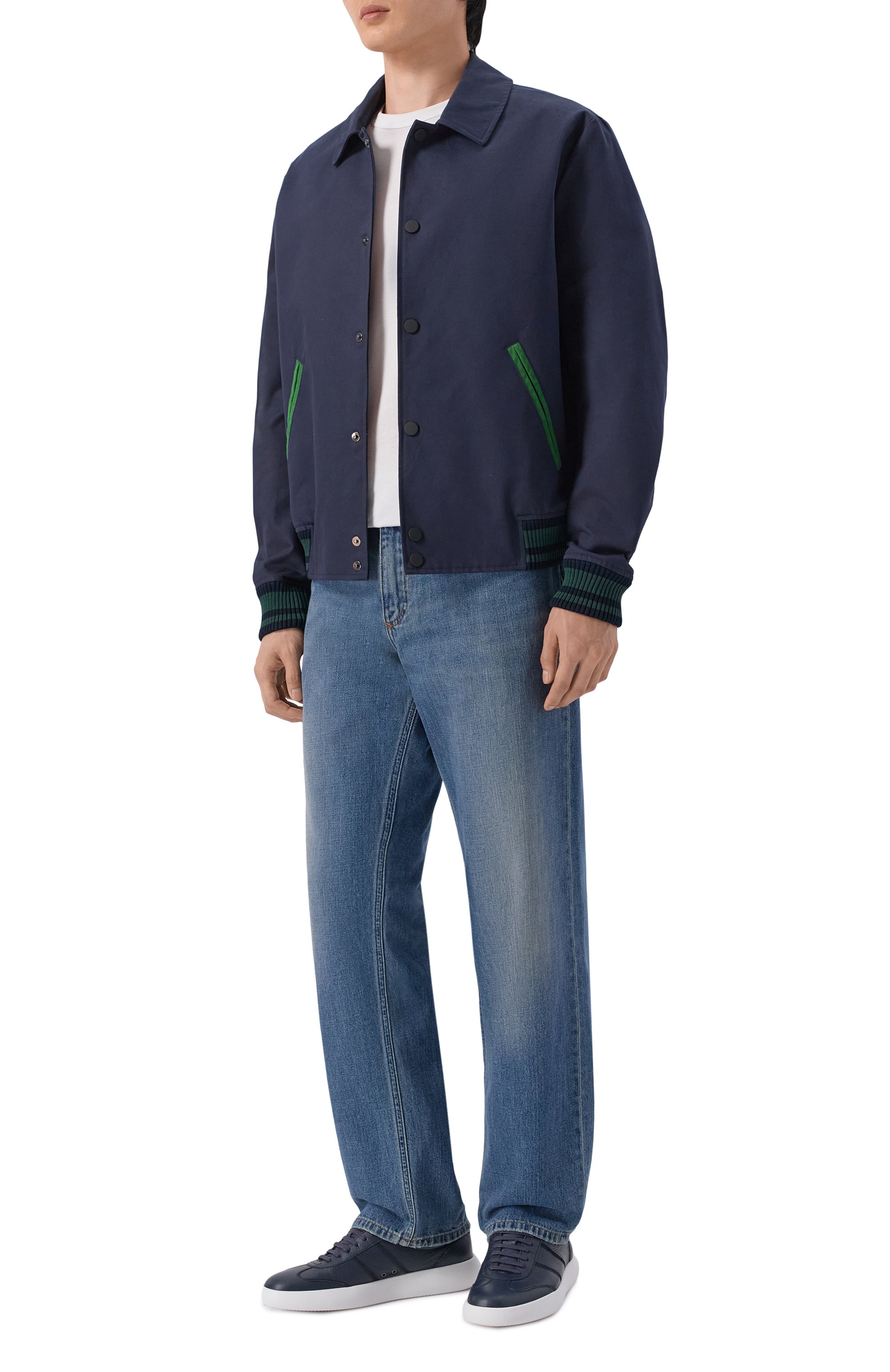 Хлопковый бомбер KITON, арт. UGK153K0739H, фото 2