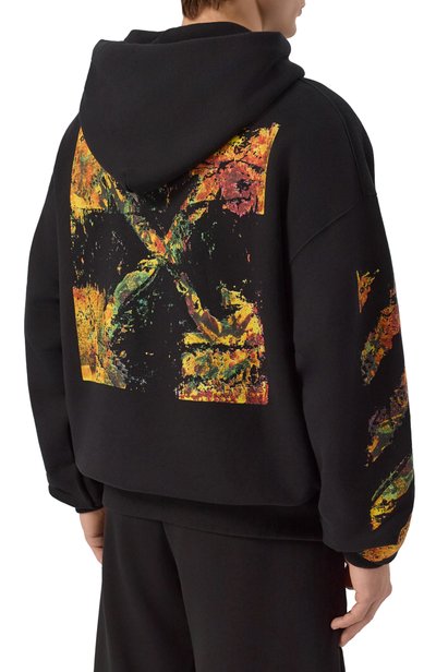 Хлопковое худи OFF-WHITE, арт. 0MBB085F26FLE0040, фото 4