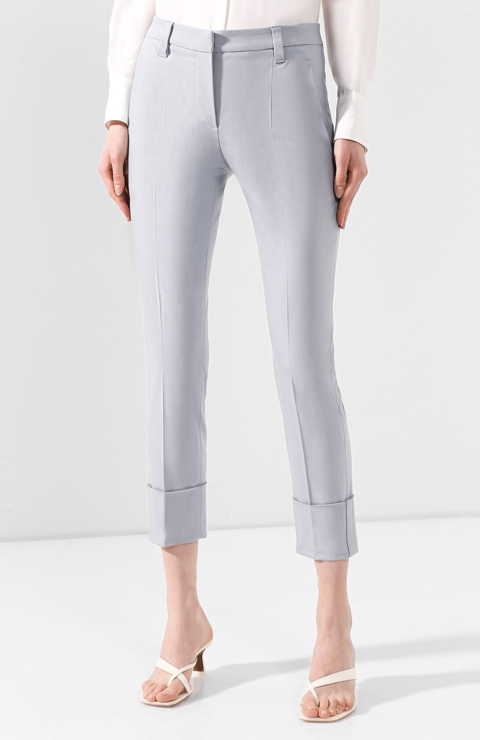 Хлопковые брюки BRUNELLO CUCINELLI, арт. M0F70P7134, фото 3