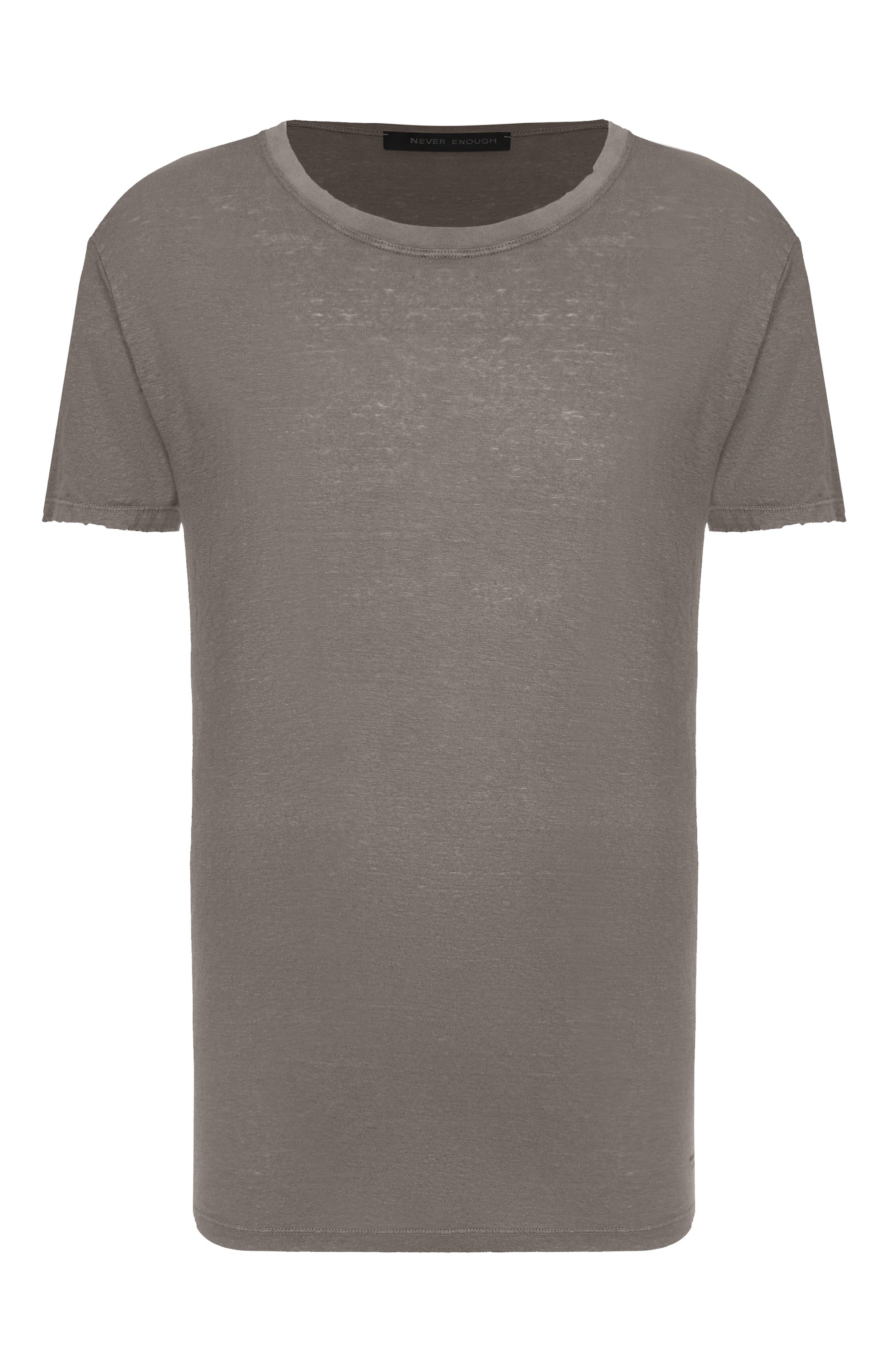 Льняная футболка NEVER ENOUGH, арт. MTH068, фото 1