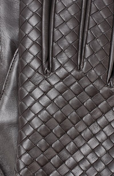 Кожаные перчатки с кашемировой подкладкой  BOTTEGA VENETA, арт. 356651/V5100, фото 3