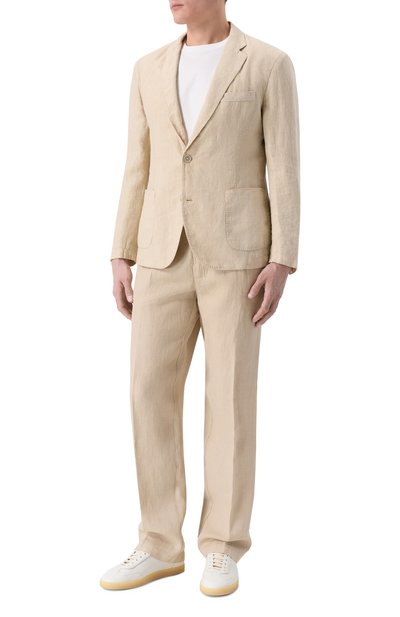 Льняные брюки 120% LINO, арт. 33ALIM29PV/D943/000, фото 2