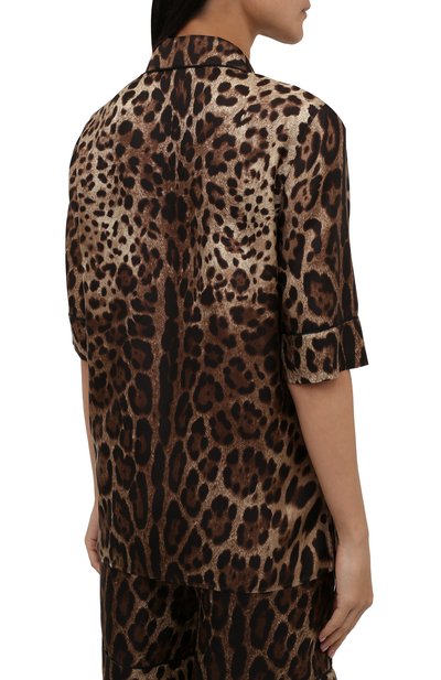 Шелковая рубашка DOLCE & GABBANA, арт. F5G58T/HS1ZX, фото 4