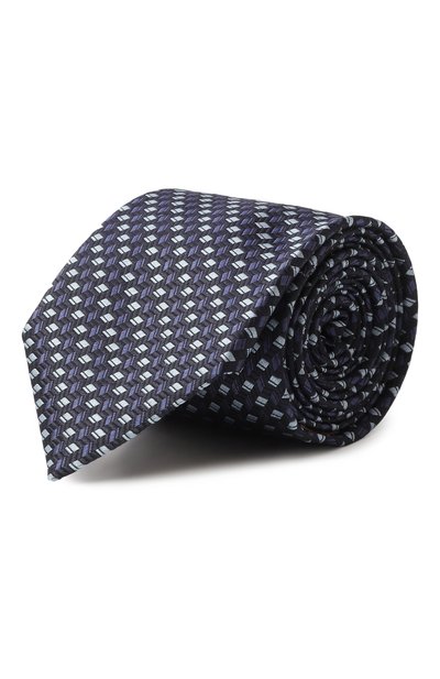 Мужской шелковый галстук CANALI, арт. 18/HJ04244