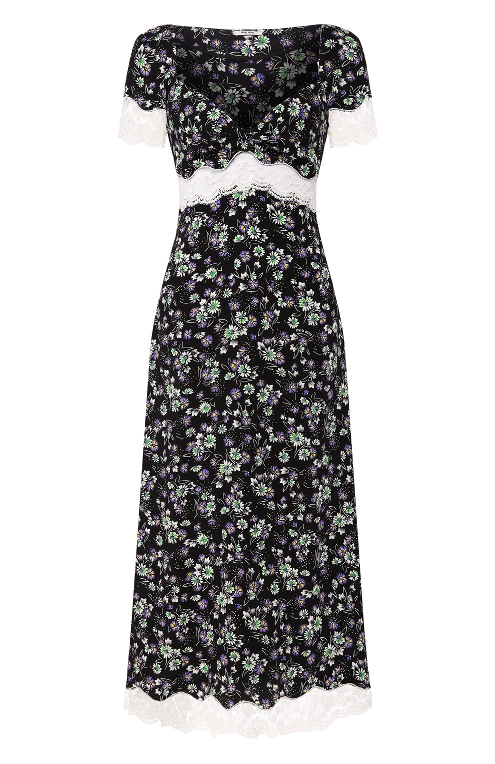 Шелковое платье MIU MIU, арт. MF3597-1WBC-F0002, фото 1