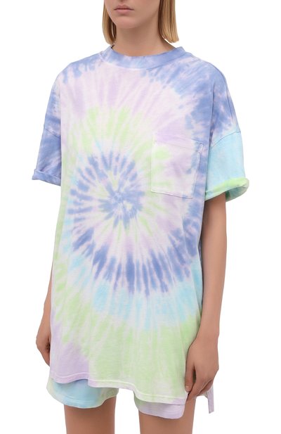 Хлопковая футболка ELECTRIC AND ROSE, арт. LFJP05-AURA, фото 3