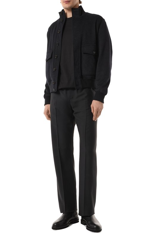 Хлопковая футболка Dolce & Gabbana G8PV1Z/G7WUQ Чёрный  G8PV1Z/G7WUQ Фото 2
