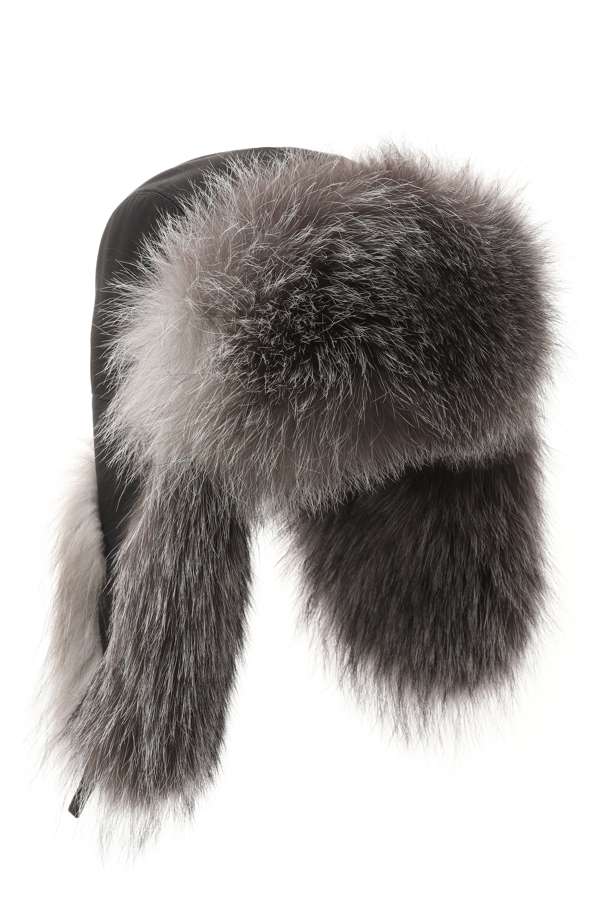 Шапка-ушанка с мехом лисы VICTORIA KUSENKOVA, арт. 090905523153, фото 1