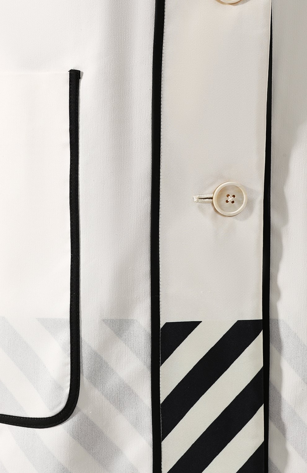 Плащ из смеси хлопка и шелка DRIES VAN NOTEN, арт. 191-10214-7365, фото 5