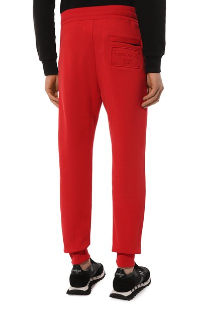 Хлопковые джоггеры DOLCE & GABBANA, арт. GVXEHZ/FU7DU, фото 4