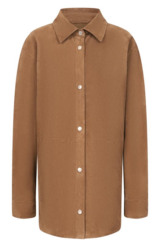 Замшевая рубашка MVST M26.2PW.L022/METIS SUEDE 0.4 MM Бежевый M26.2PW.L022/METIS SUEDE 0.4 MM