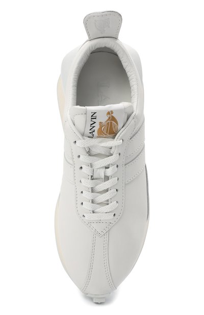 Кожаные кроссовки LANVIN, арт. FW-SKBRUC-SGIM-P21, фото 5