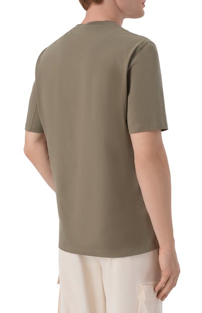 Хлопковая футболка BRUNELLO CUCINELLI, арт. M0B138521P, фото 4