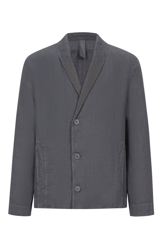 Пиджак изо льна и хлопка Transit CFUTRCD135 Серый CFUTRCD135