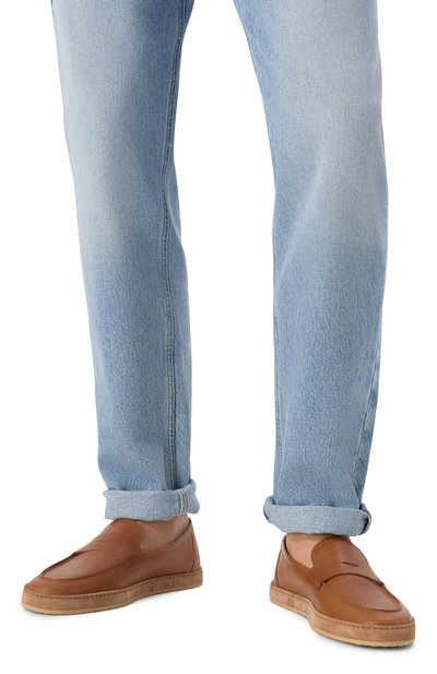 Кожаные пенни-лоферы BRUNELLO CUCINELLI, арт. MZUET0S725, фото 3