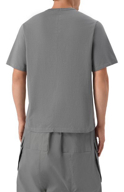 Хлопковая футболка RICK OWENS, арт. RU02E1232/JA, фото 4