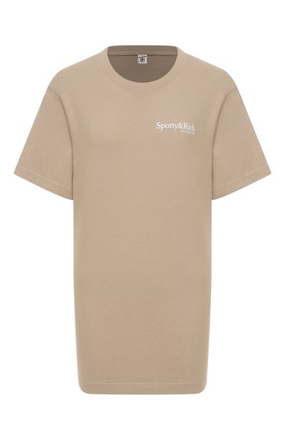Женская хлопковая футболка SPORTY AND RICH, арт. T0043622016GY15
