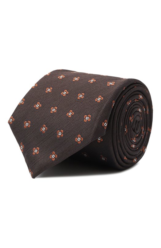 фото Шелковый галстук corneliani