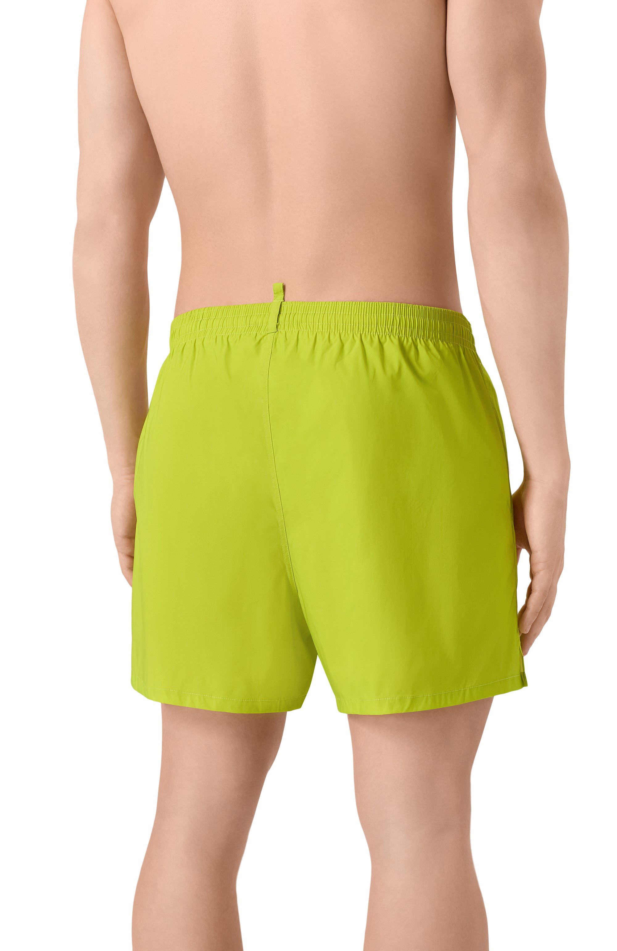 Плавки-шорты DSQUARED2 салатового цвета по цене 47300 руб., арт. D7B62632, фото 3 Плавки-шорты DSQUARED2, арт. D7B62632, фото 3