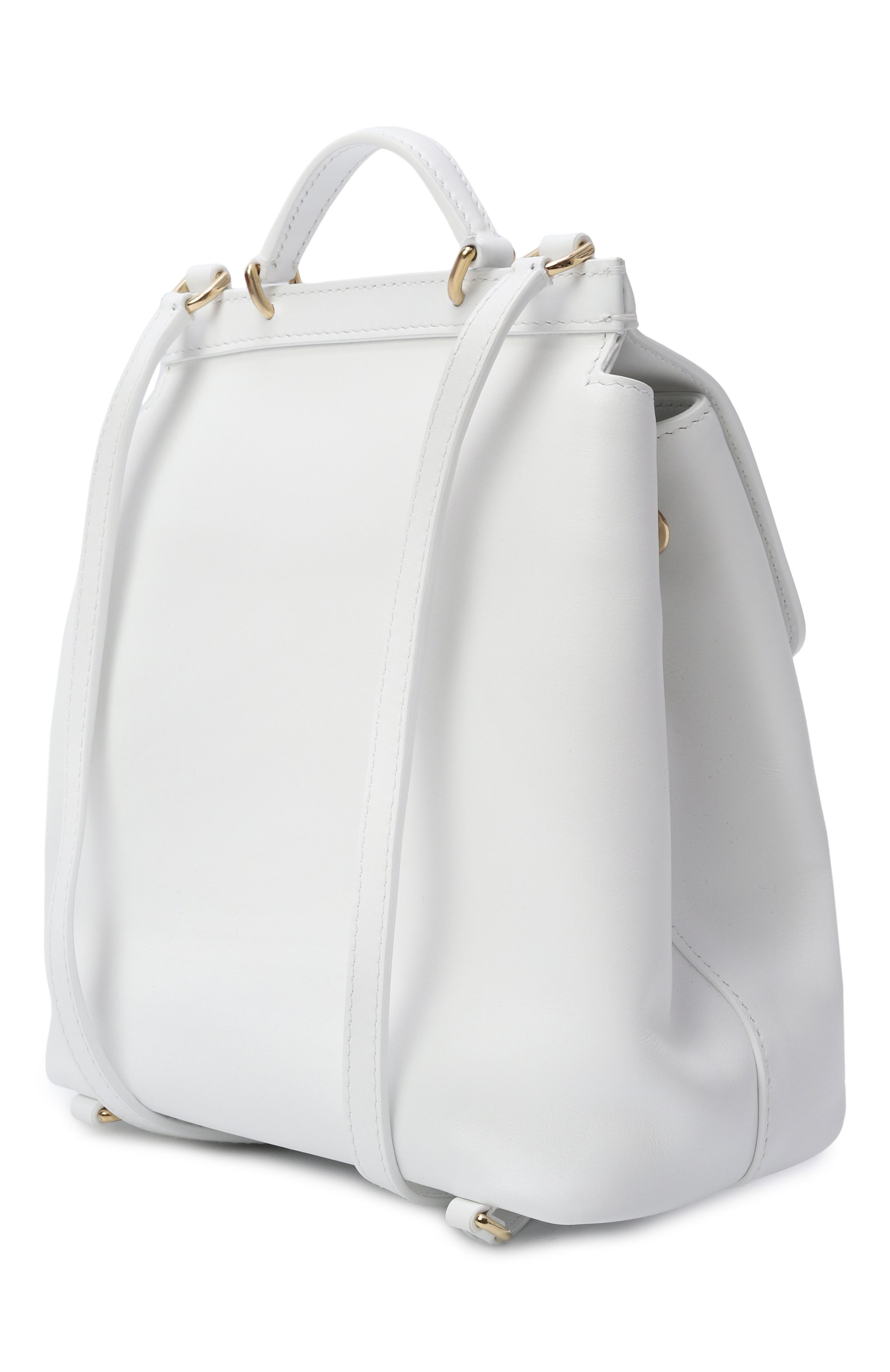 Рюкзак sicily DOLCE & GABBANA белого цвета по цене 96100 руб., арт. EB0264/A1065, фото 2 Рюкзак sicily DOLCE & GABBANA, арт. EB0264/A1065, фото 2