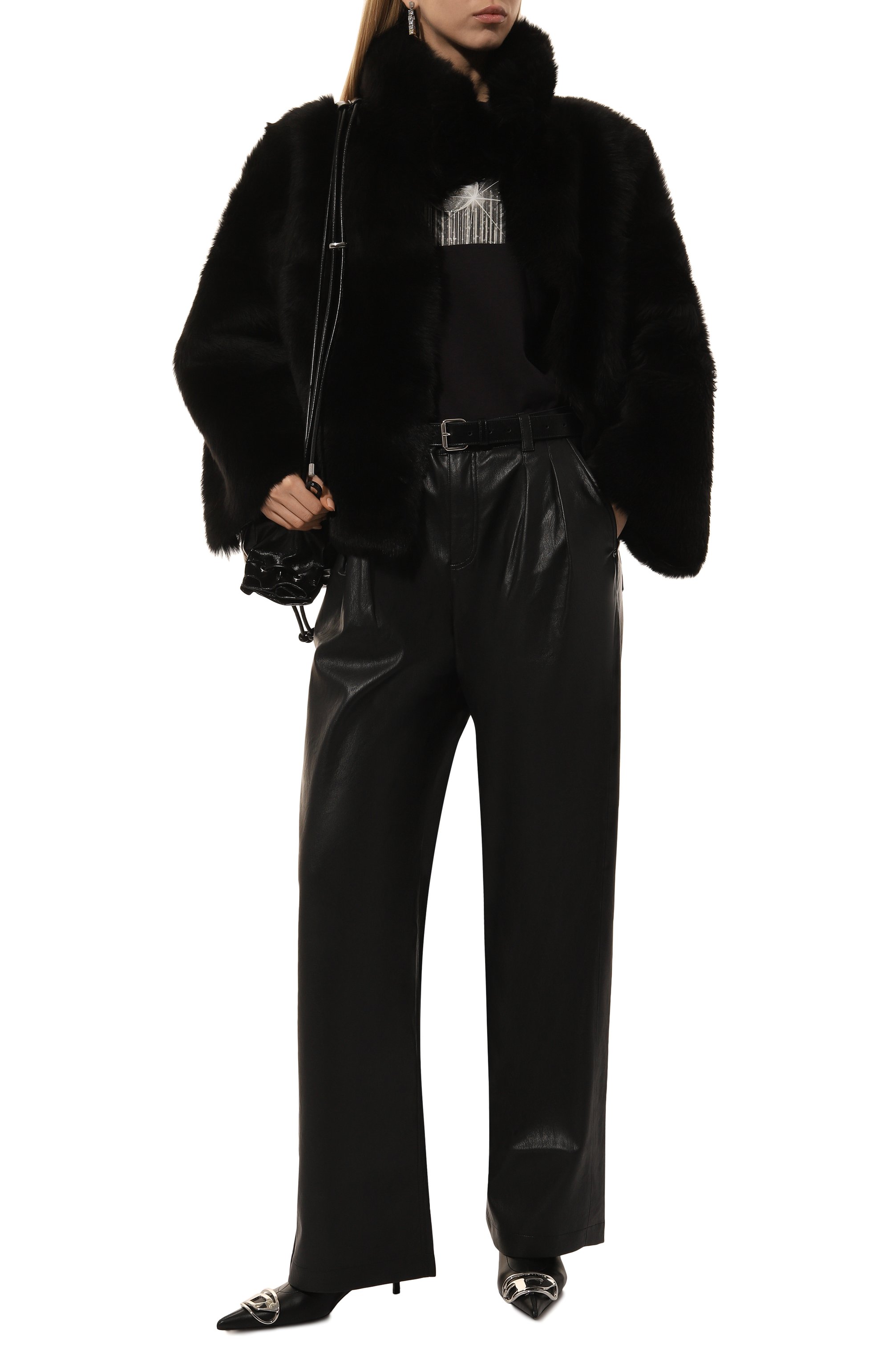 Брюки из экокожи BOSS, арт. 50526501, фото 2