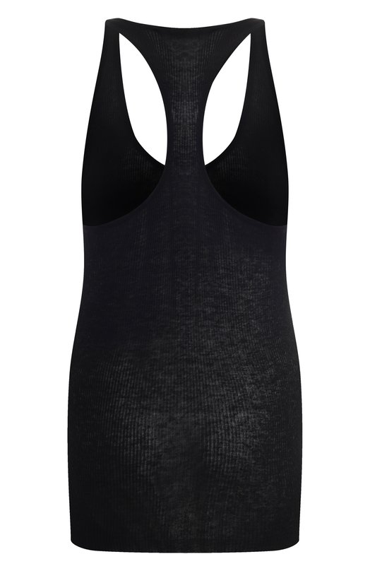 Майка из вискозы и льна Michael Kors Collection Чёрный, фото 2