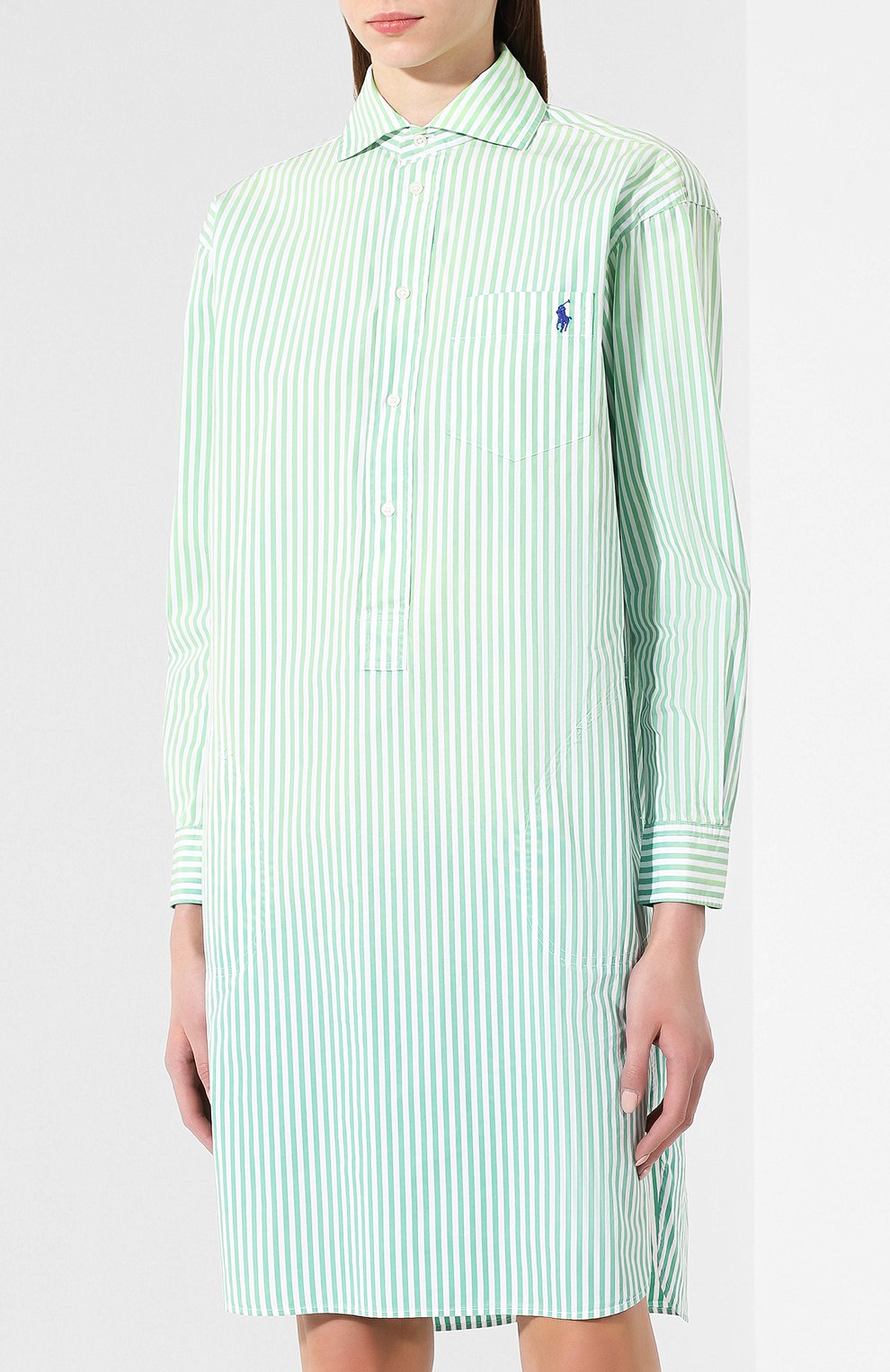 Хлопковое платье POLO RALPH LAUREN, арт. 211744849, фото 3