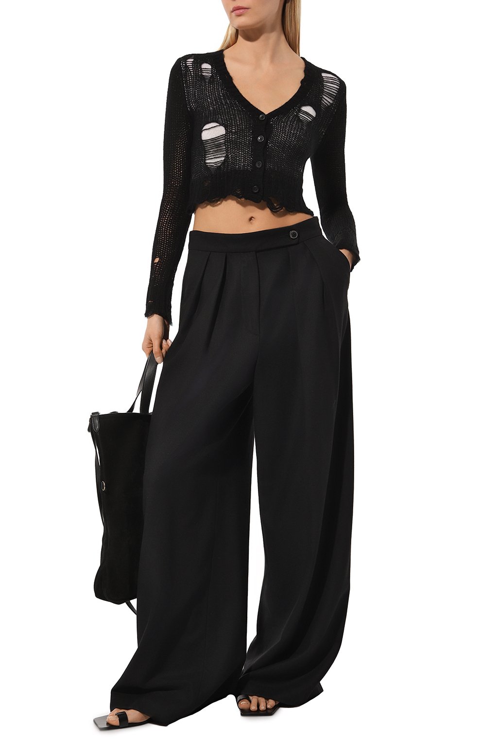 Кашемировый кардиган R13, арт. R13WY041-Y122B, фото 2