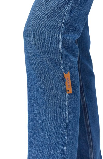 Джинсы OFF-WHITE синего цвета по цене 64700 руб., арт. 0WYA067S25DEN0014400, фото 5 Джинсы OFF-WHITE, арт. 0WYA067S25DEN0014400, фото 5