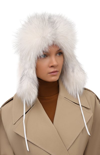 Шапка-ушанка из меха лисы FURLAND, арт. 0107609610112600000, фото 2