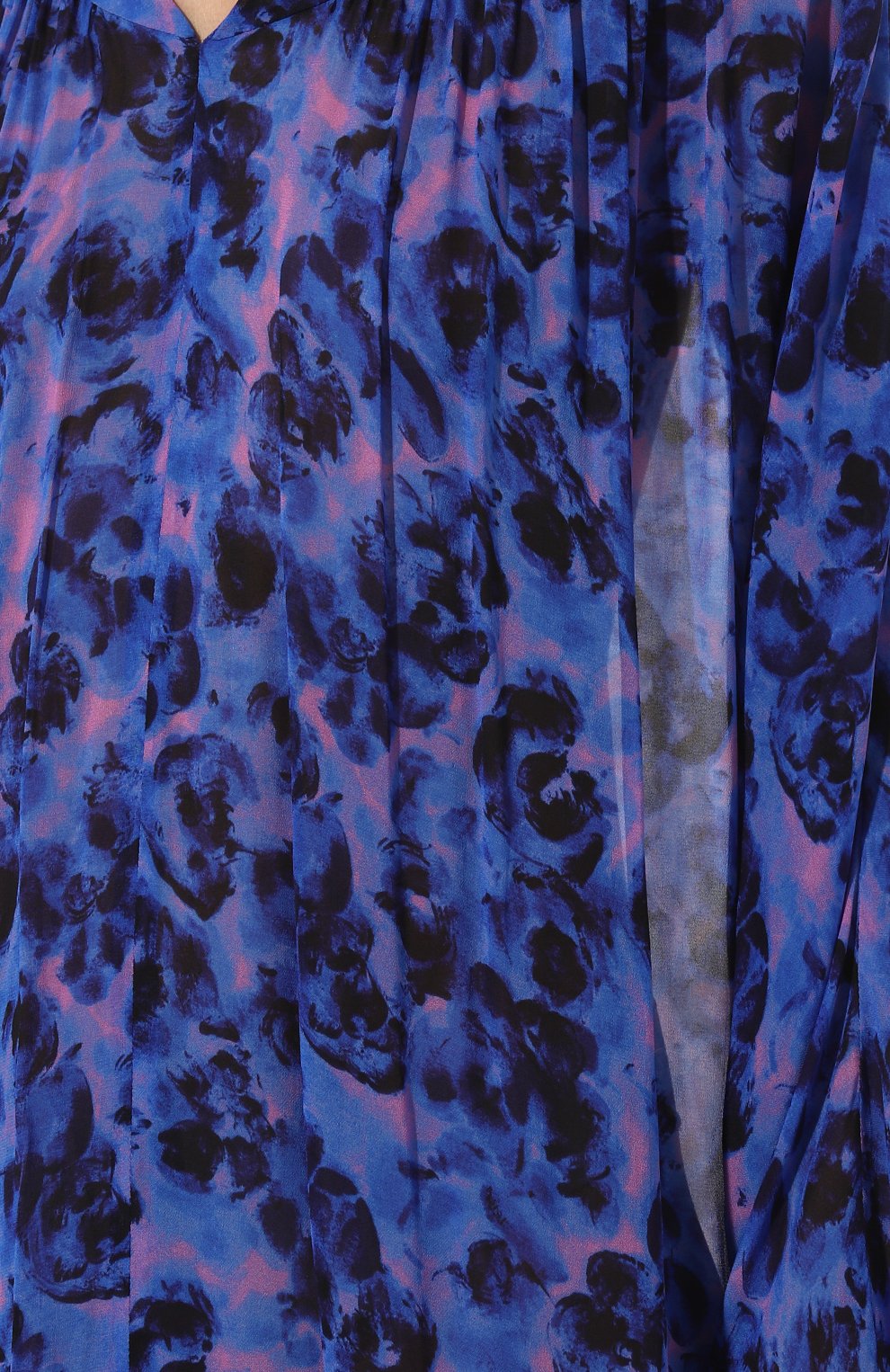 Платье из вискозы DRIES VAN NOTEN синего цвета по цене 106000 руб., арт. 231-011042-6139, фото 5 Платье из вискозы DRIES VAN NOTEN, арт. 231-011042-6139, фото 5