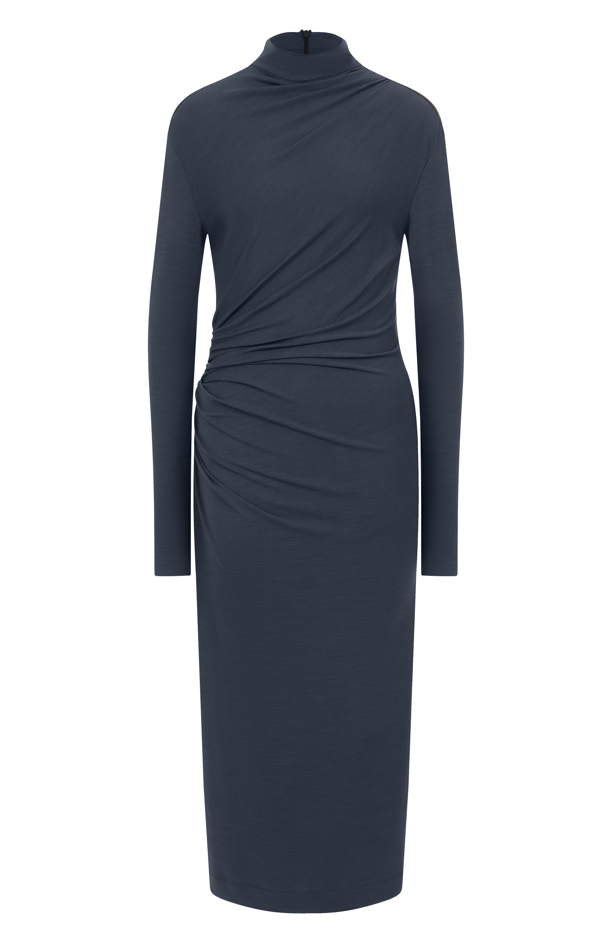 Платье из вискозы и шерсти BRUNELLO CUCINELLI, арт. MP929AFK41, фото 1