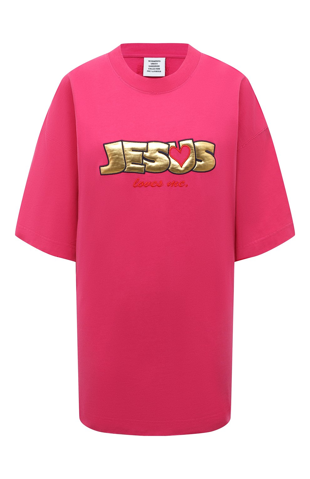 Хлопковая футболка VETEMENTS, арт. UE63TR400P, фото 1