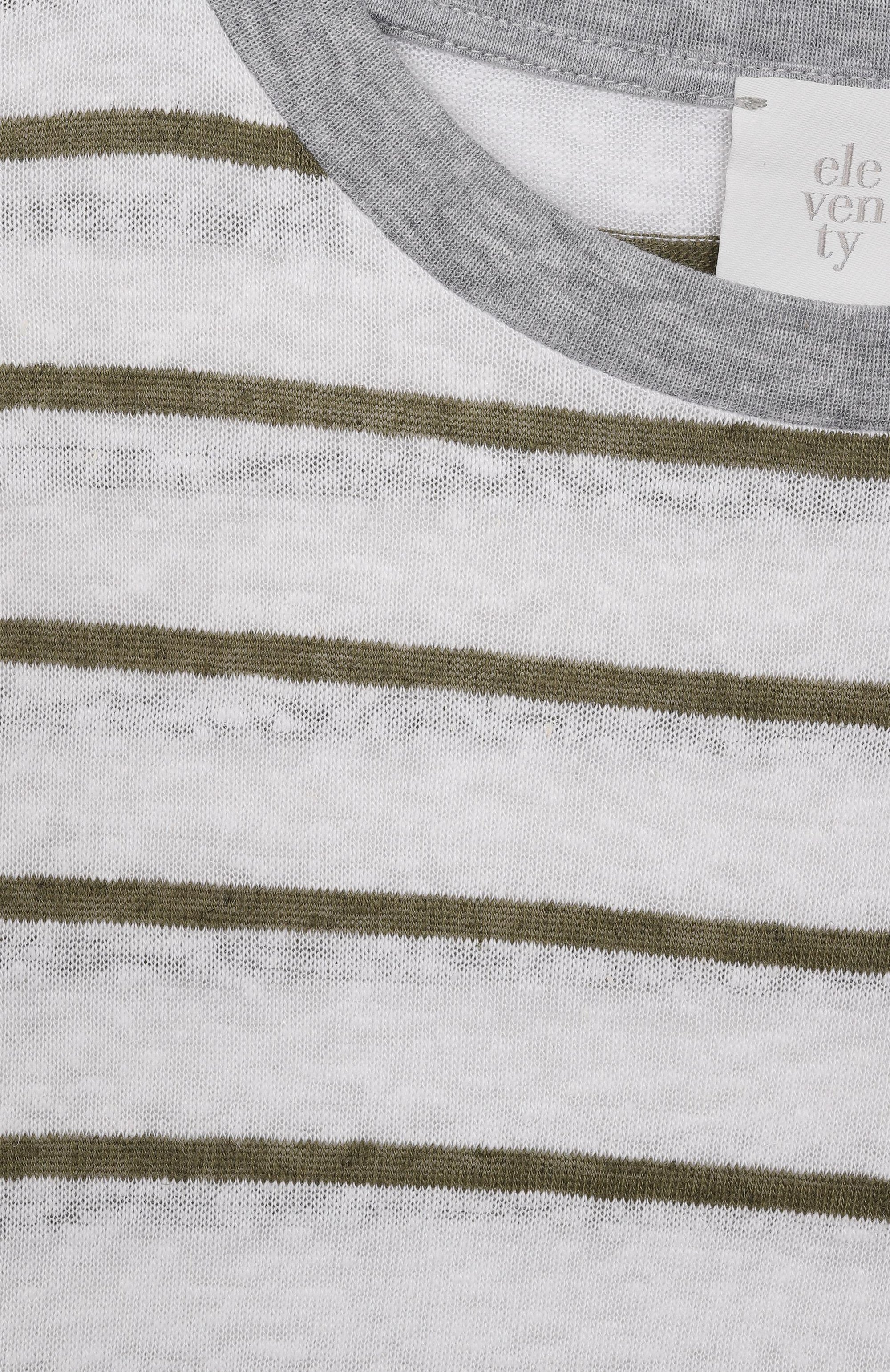 Футболка из вискозы и льна ELEVENTY, арт. EY8P61/J0551_001, фото 3