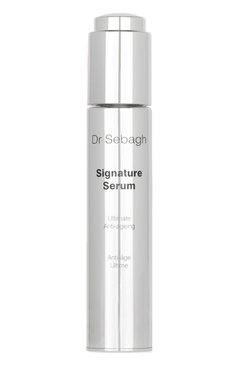 Именная сыворотка dr.sebagh signature serum  (30ml) DR SEBAGH бесцветного цвета, арт. 2042 | Фото 1 (Материал внутренний: Не назначено; Региональные ограничения белый список (Axapta Mercury): Не проставлено; Нос: Не проставлено; Тип продукта: Сыворотки; Назначение: Для лица; Статус проверки: Проверена категория)