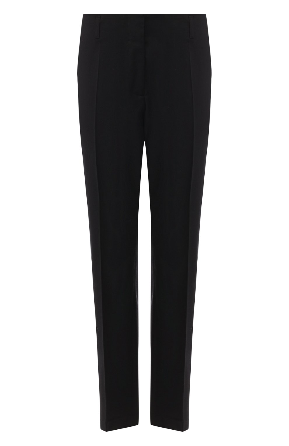 Брюки из смеси хлопка и шерсти DRIES VAN NOTEN черного цвета по цене 29750 руб., арт. 191-30913-7286, фото 1 Брюки из смеси хлопка и шерсти DRIES VAN NOTEN, арт. 191-30913-7286, фото 1
