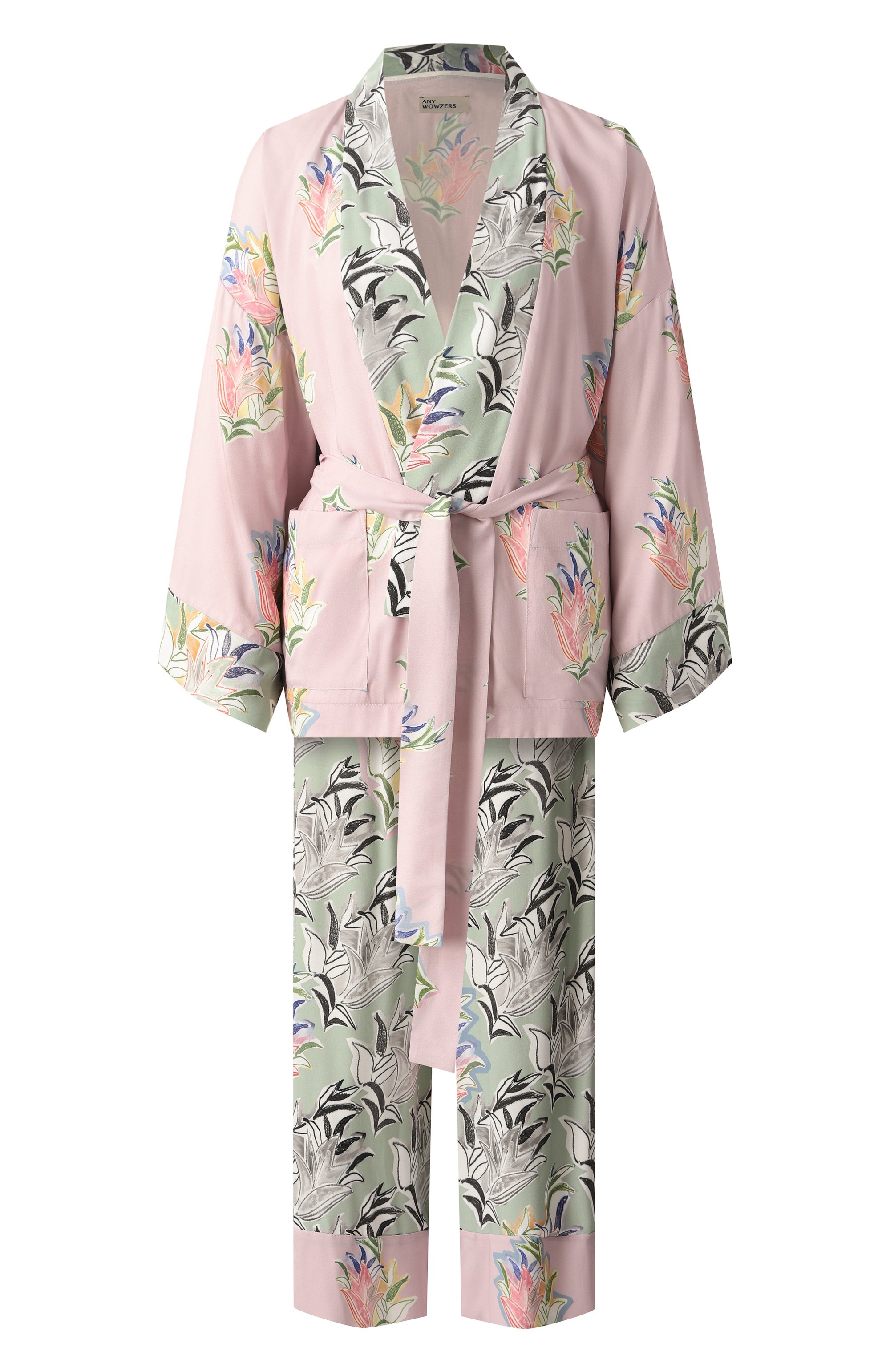 Пижама из вискозы ANY WOWZERS, арт. HAIKU02-LILPM, фото 1
